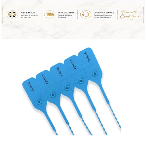 100 count blue tamper - 100,
