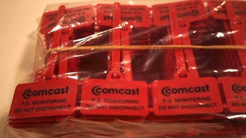 Security tag red - security, comcast