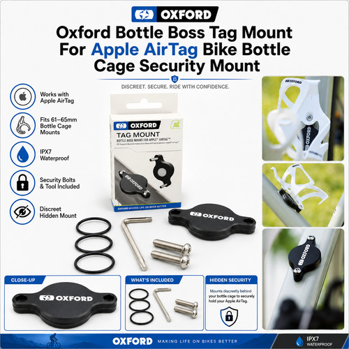 Oxford bottle boss tag mount - oxford,